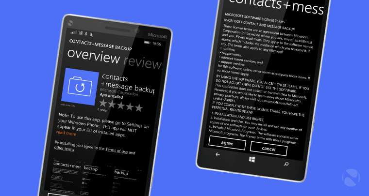 Contacts Message Backup App For Windows Phone Download