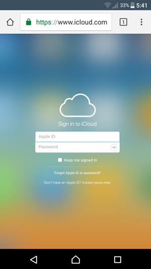 Download icloud for android
